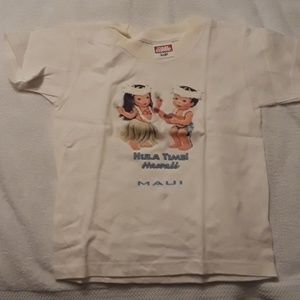 Tour Champ activewear kid hula time Hawaii t shirt